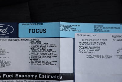 2009 Ford Focus SE