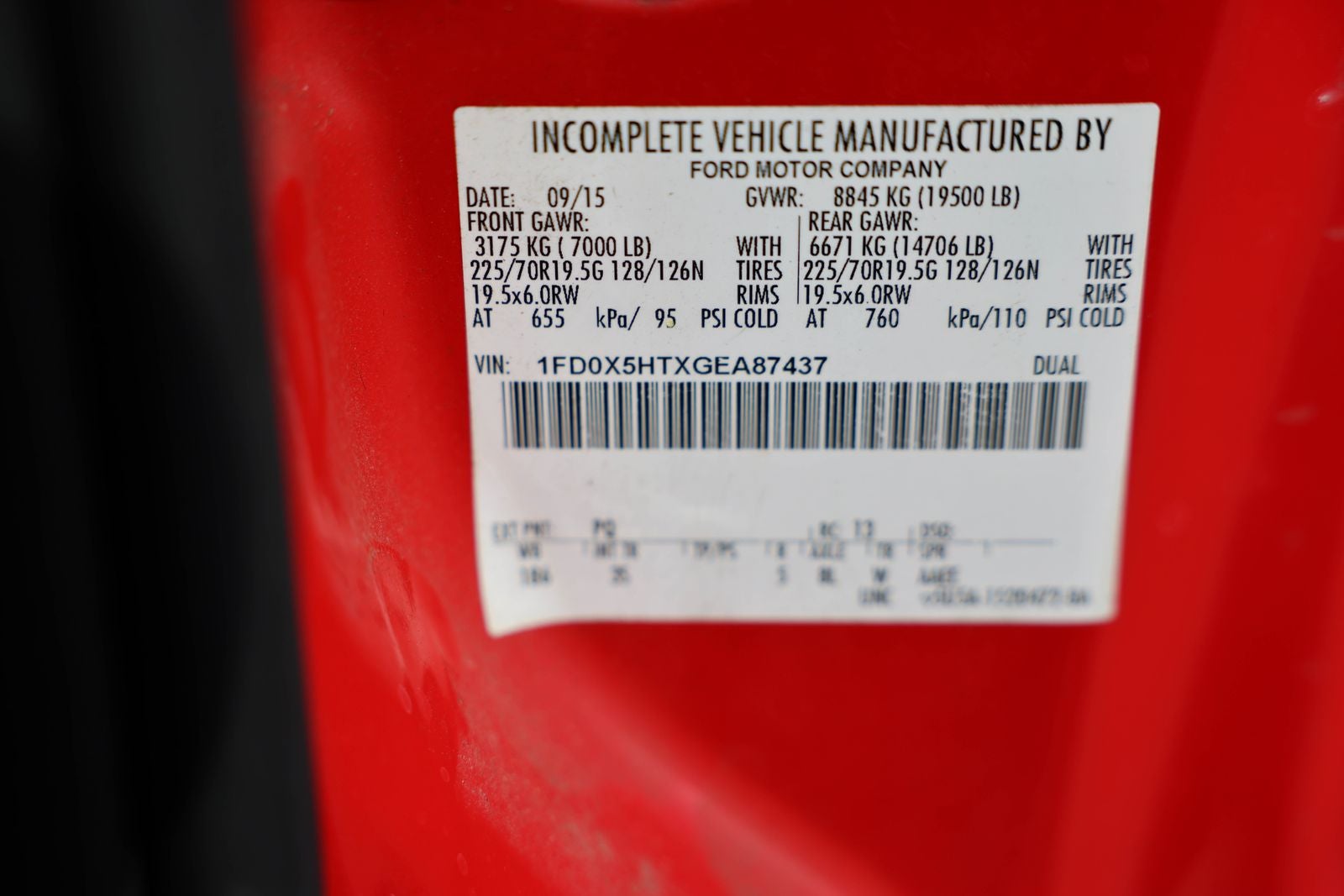 2016 Ford F-550SD XLT DRW