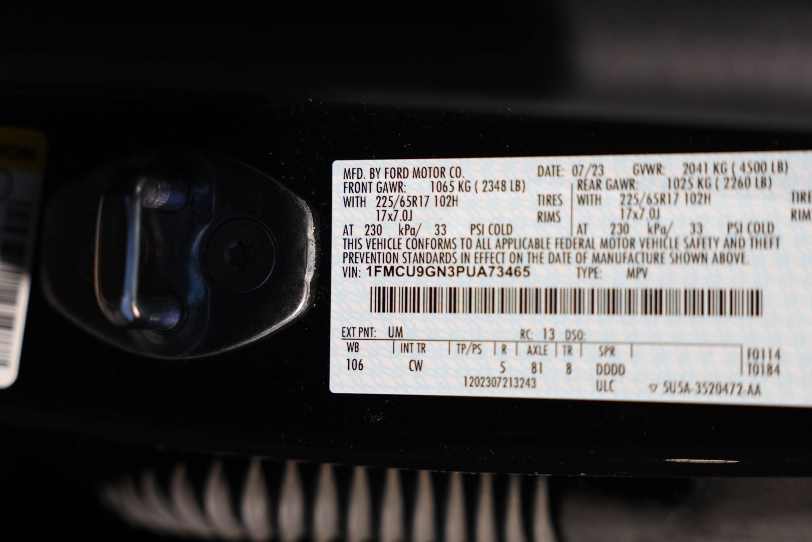 2023 Ford Escape Active