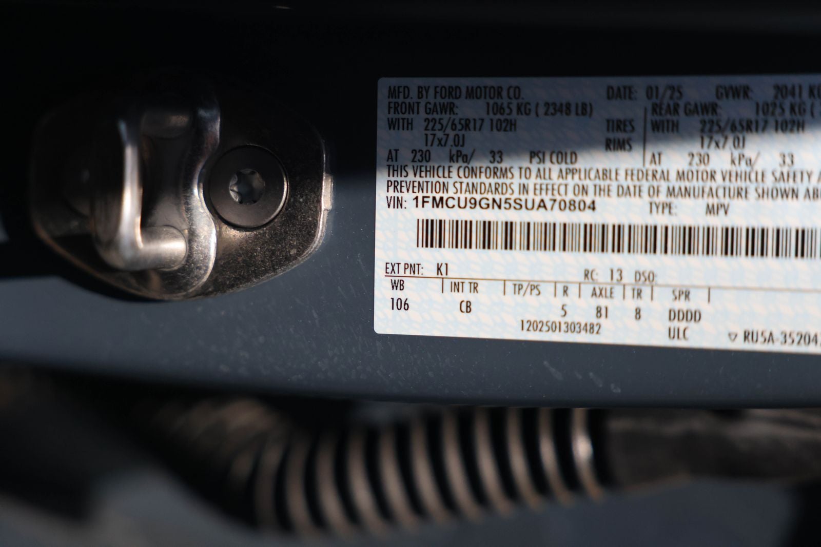 2025 Ford Escape Active