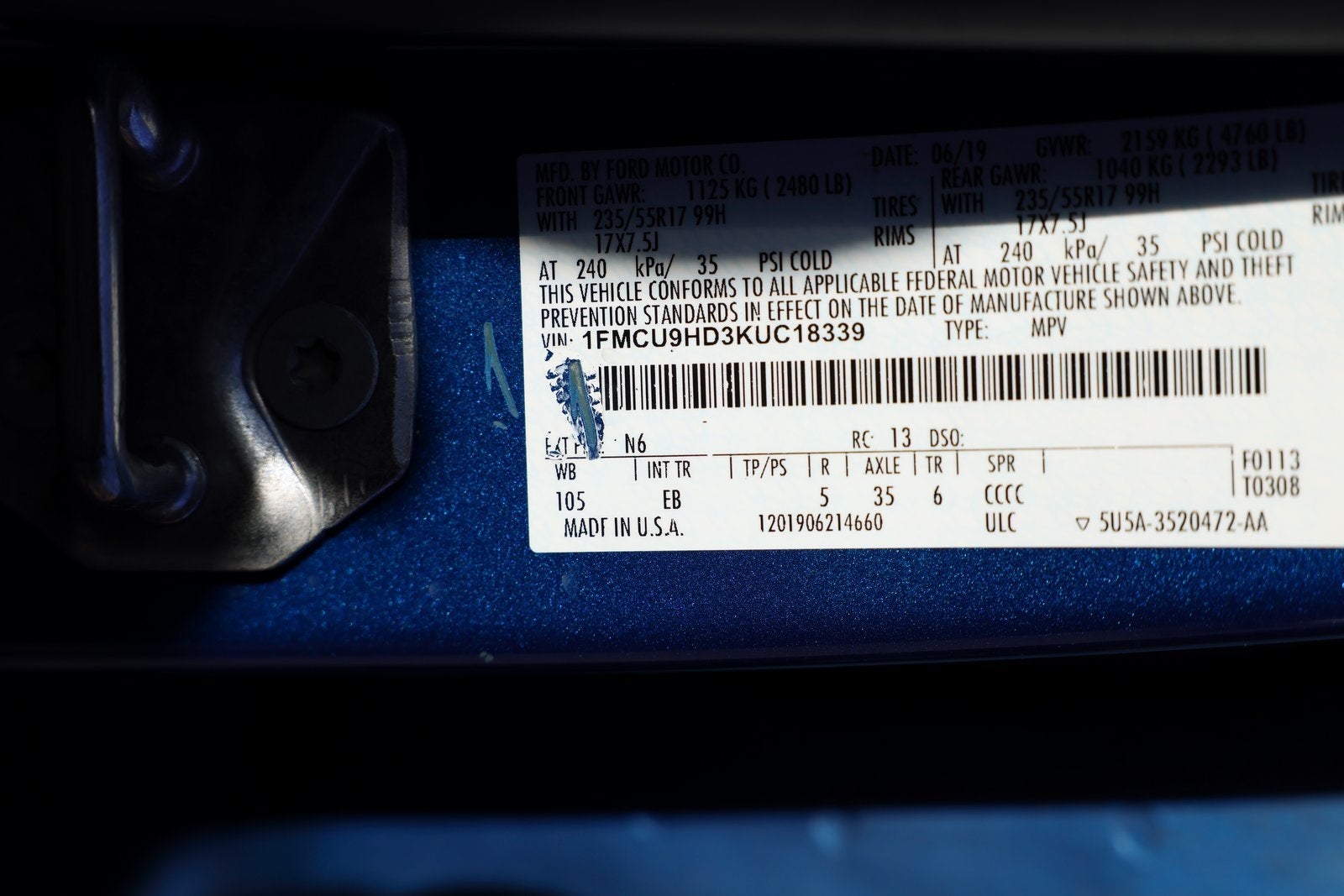 2019 Ford Escape SEL