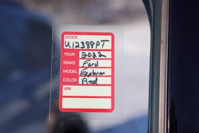 2022 Ford Explorer XLT