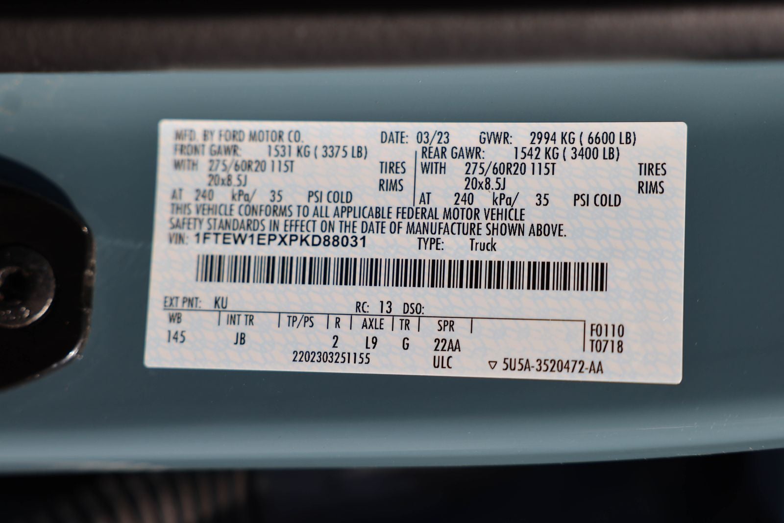 2023 Ford F-150 XL