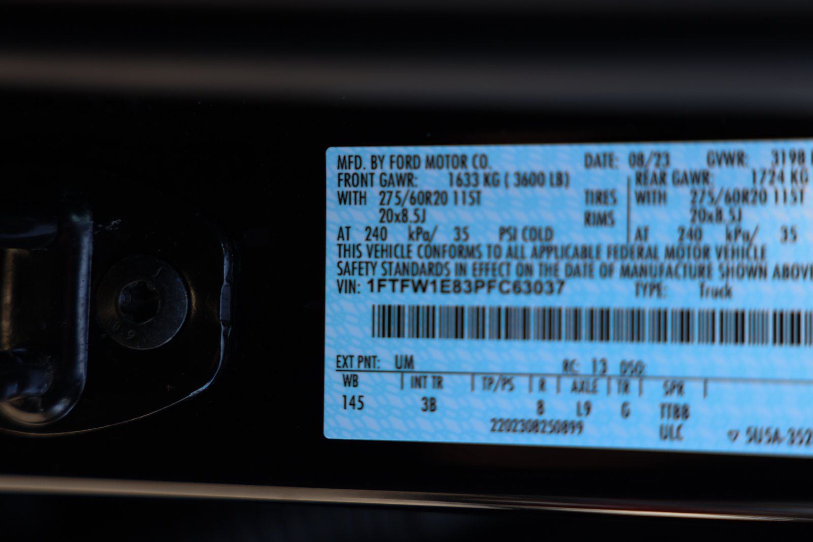 2023 Ford F-150 Platinum