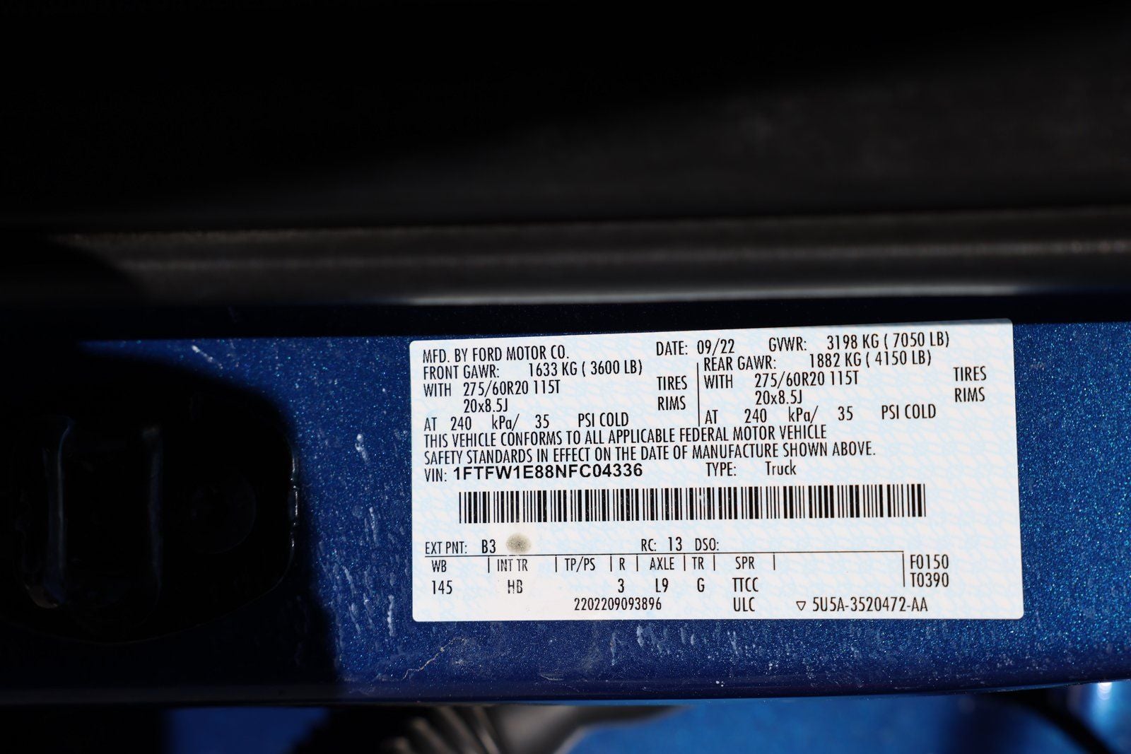 2022 Ford F-150 Lariat