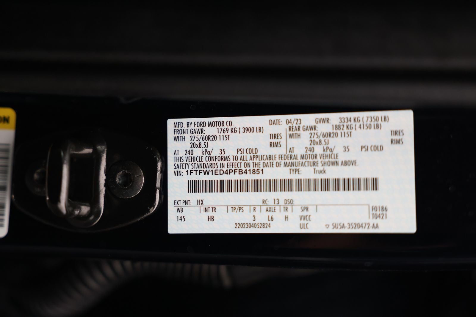 2023 Ford F-150 Lariat