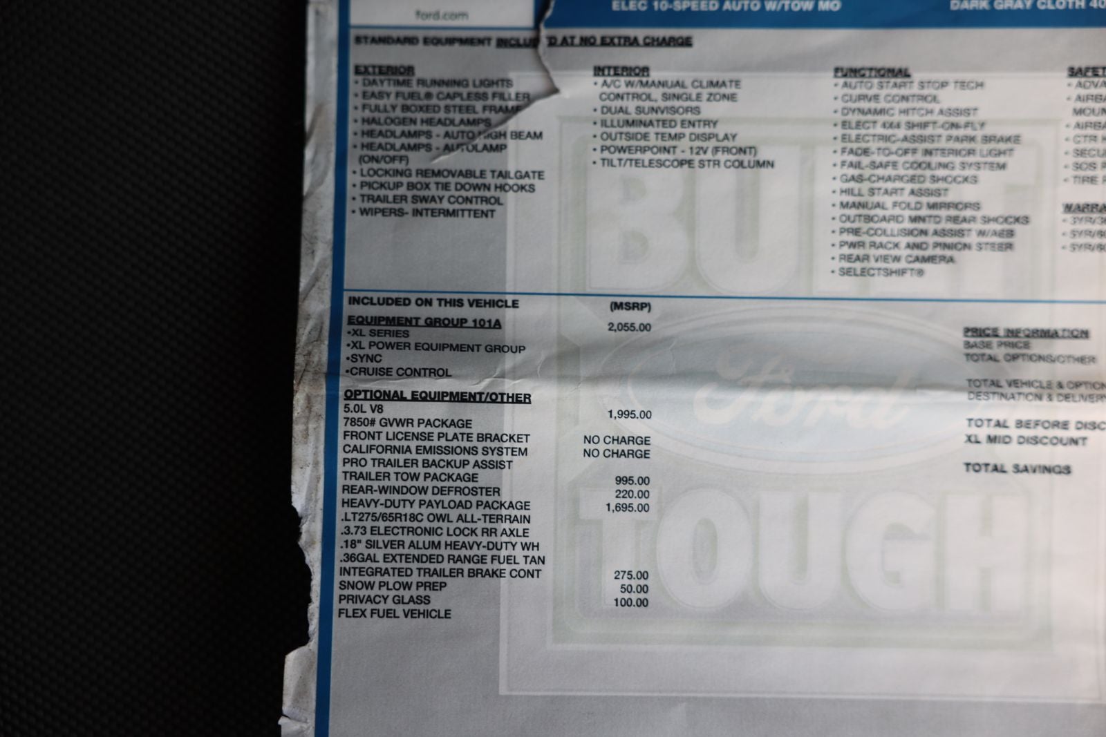 2019 Ford F-150 XL