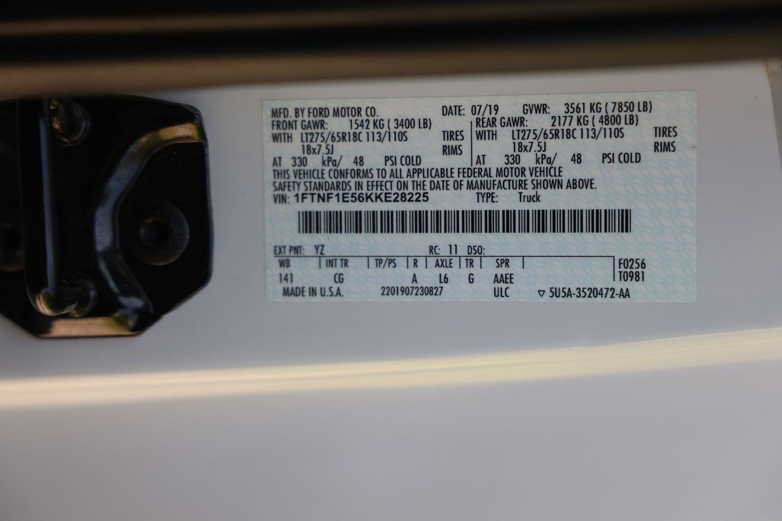 2019 Ford F-150 XL