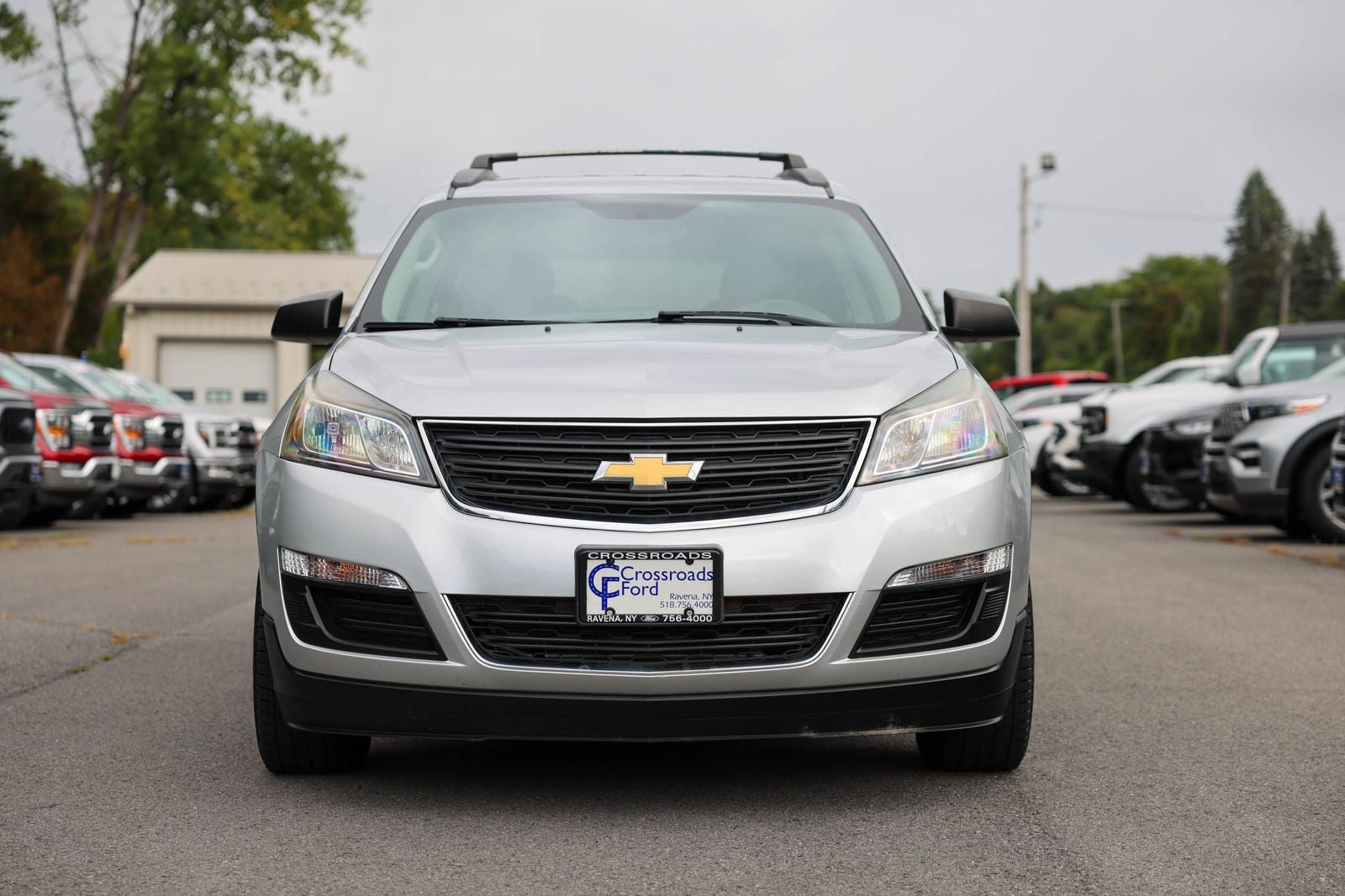 Used 2016 Chevrolet Traverse LS with VIN 1GNKRFEDXGJ165952 for sale in Ravena, NY