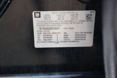 2016 GMC Sierra 1500 Base