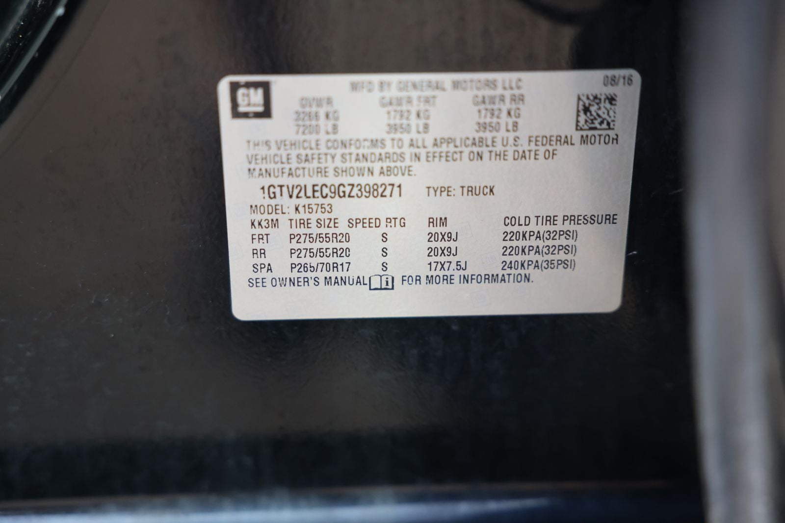2016 GMC Sierra 1500 Base