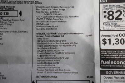 2024 Chrysler Pacifica Hybrid Select S Appearance