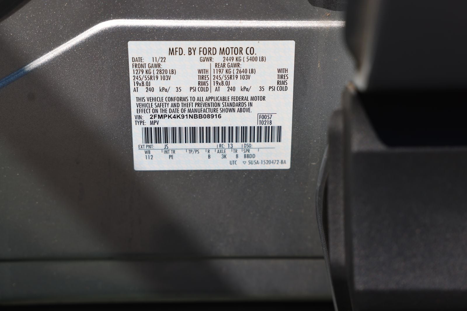 2022 Ford Edge Titanium