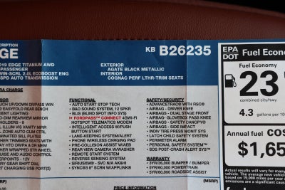 2019 Ford Edge Titanium