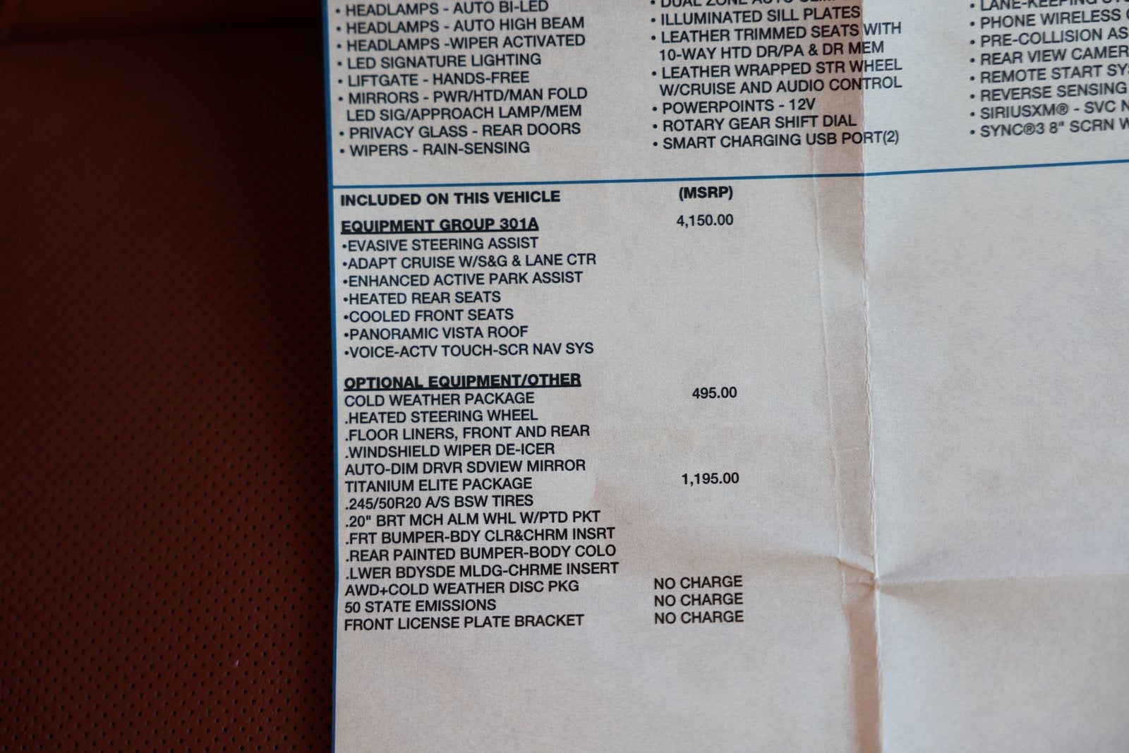 2019 Ford Edge Titanium