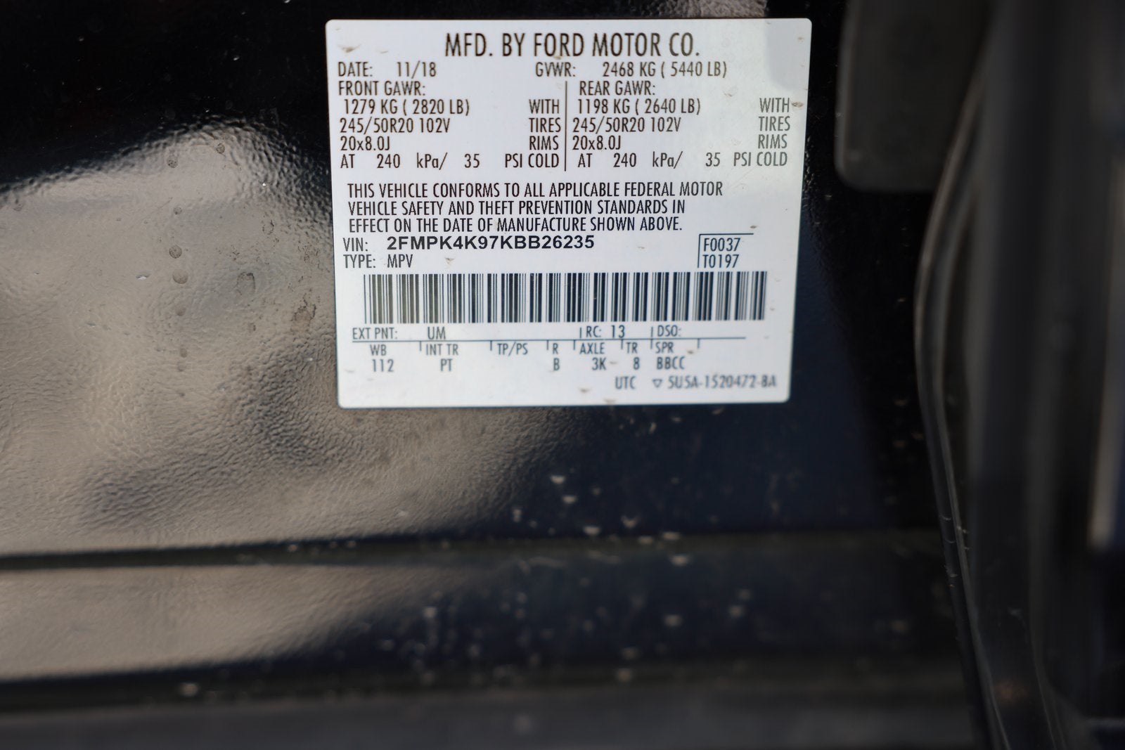 2019 Ford Edge Titanium