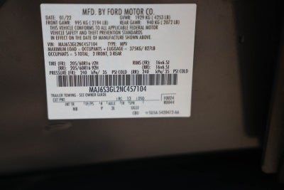 2022 Ford EcoSport SE