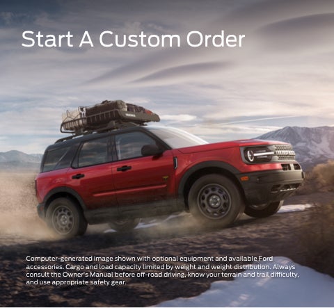 Start a custom order | Crossroads Ford Ravena in Ravena NY